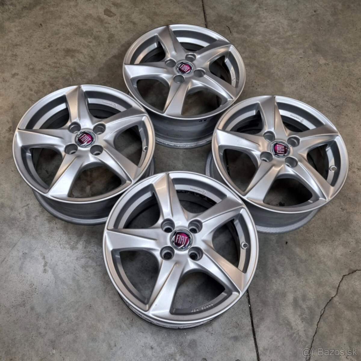 Hliníkové disky 4x98 R15 6J ET35