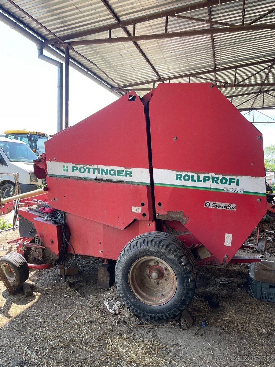 lis na okrúhle balíky Pottinger RollProfi 3500