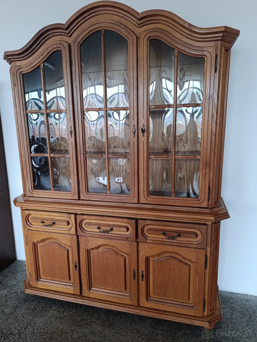 Rustikální příborník, kredenc, nábytek z masívu