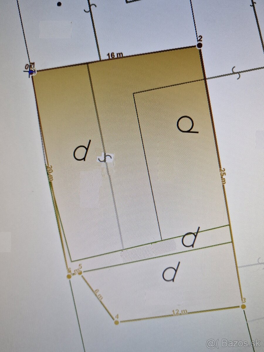 Pozemok v centre mesta Sereď o výmere 385 m2 na predaj