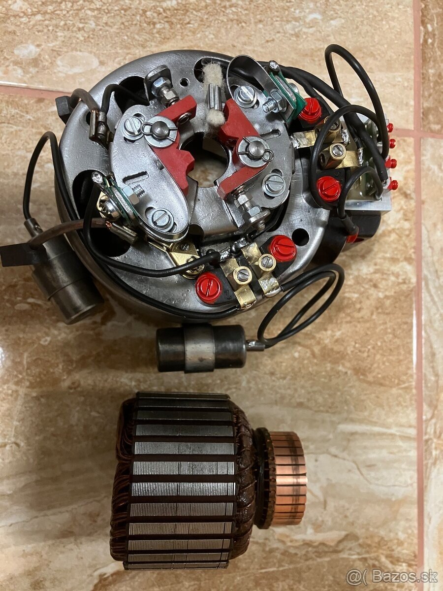 Jawa pérak 350/18 - zapalovanie po GO