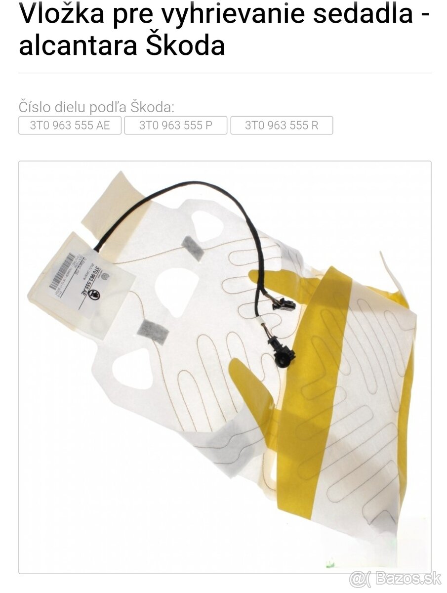 Vyhrievacia podložka