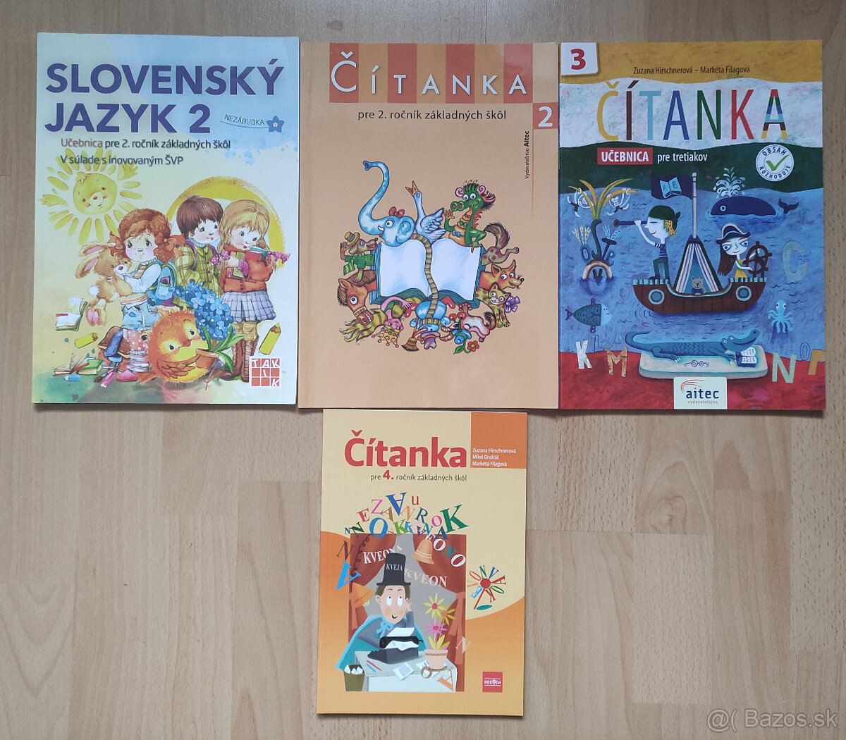 Čítanky + učebnica SJL