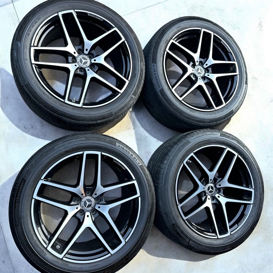 Predám original kolesa Mercedes GLE Coupe R21 AMG