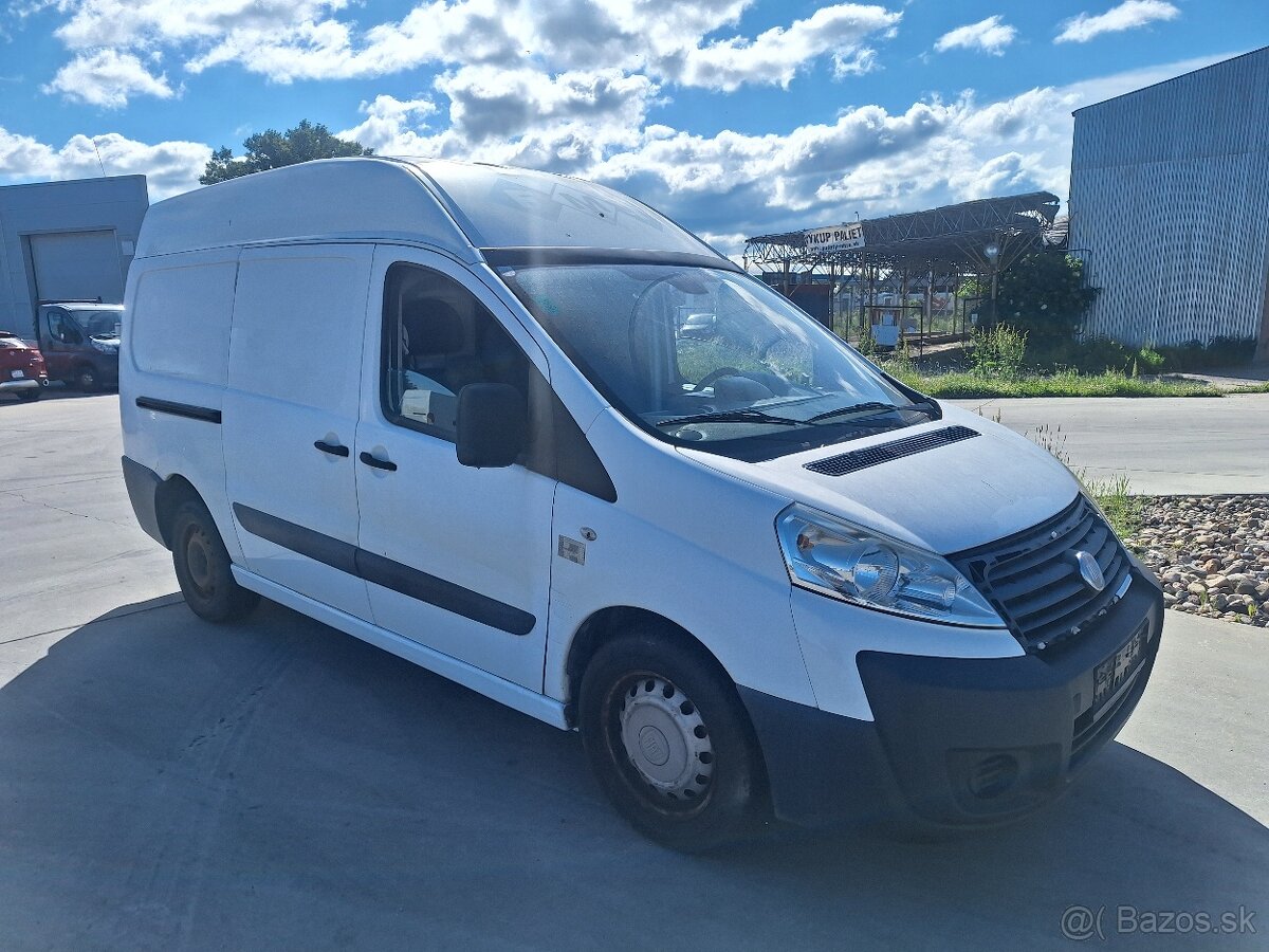 FIAT SCUDO 2,0HDI MAXI VYSOKY 2010 ROK