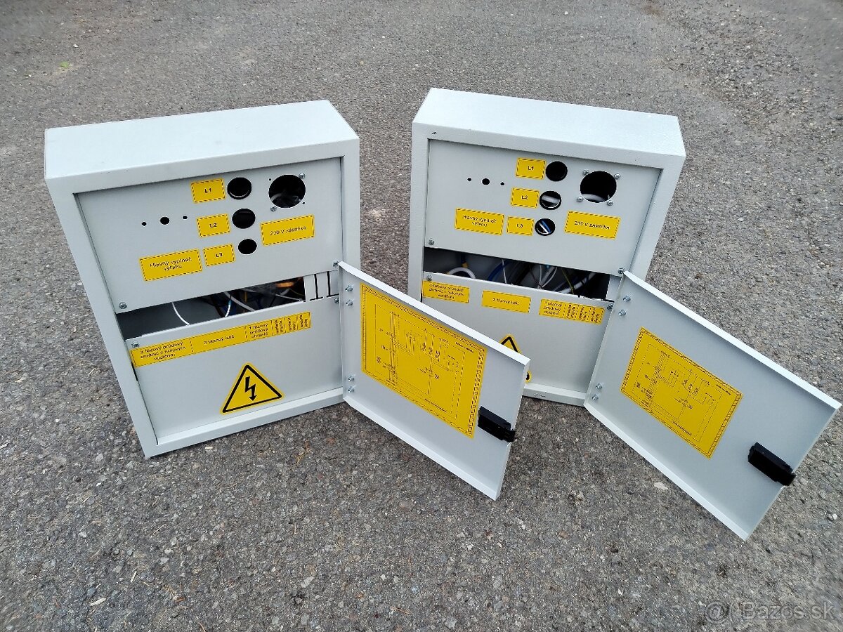Predám novú oceľová elektrická rozvodná skriňa, rozvádzač