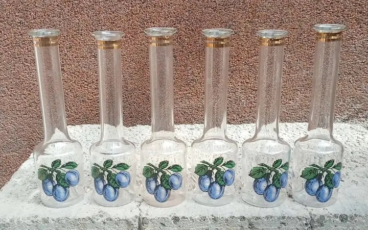 Veci zo skla, retro šunkovar, retro lampička.