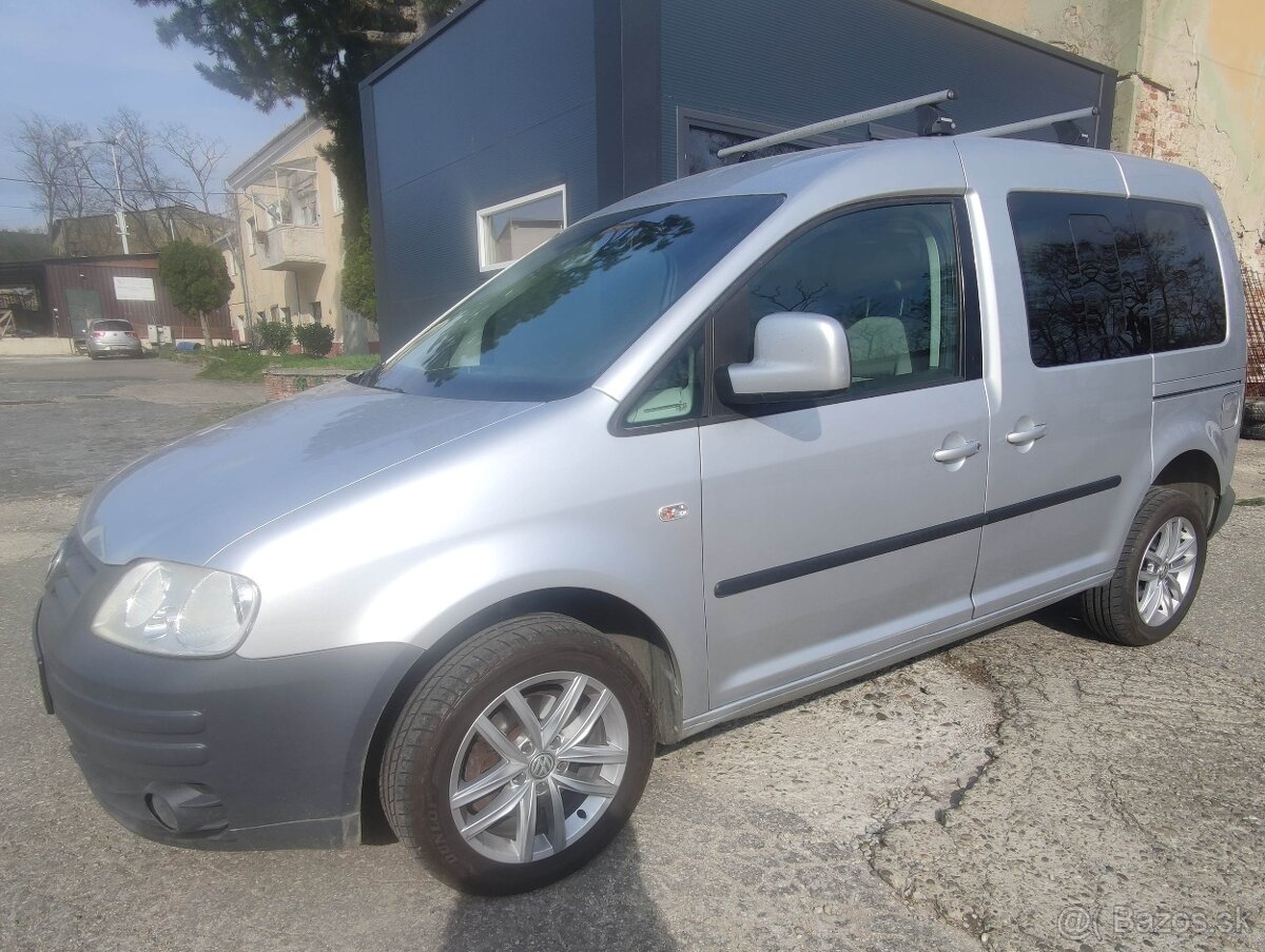 Caddy 1.9 TDI 4x4 77kW , 6 kvalt
