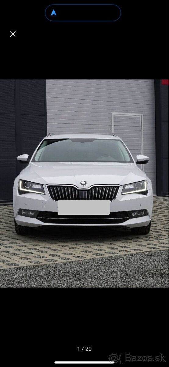 Škoda Superb Combi 2.0TDI 140kw DSG 4x4 Webasto