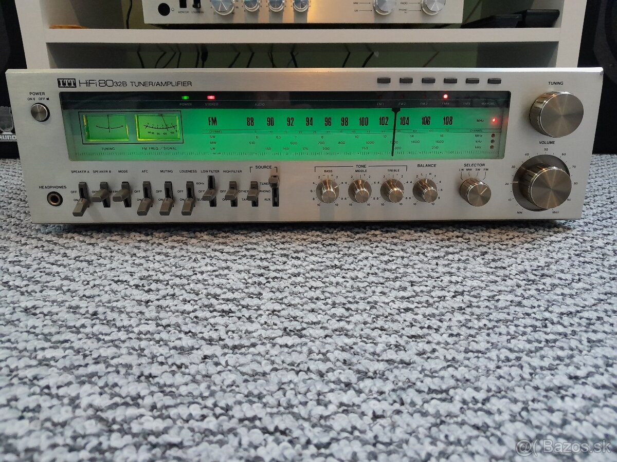 Vintage ITT HiFi 8032B Receiver