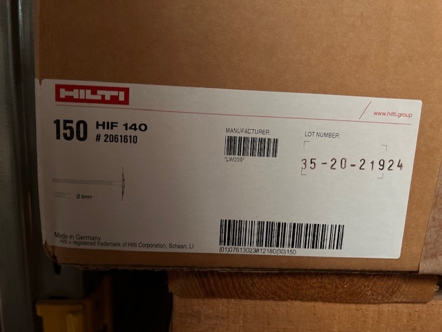 Kotvy hilti na vatu