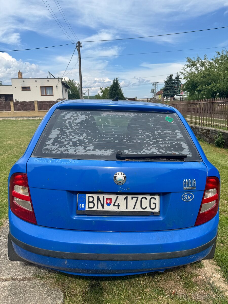 Škoda fabia LPG
