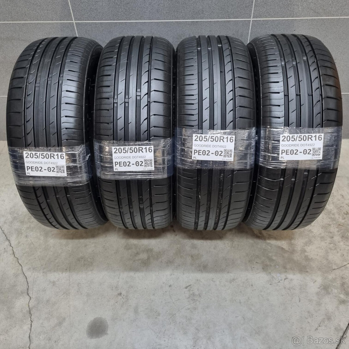 Letné pneumatiky 205/50 R16 GOODRIDE DOT4922