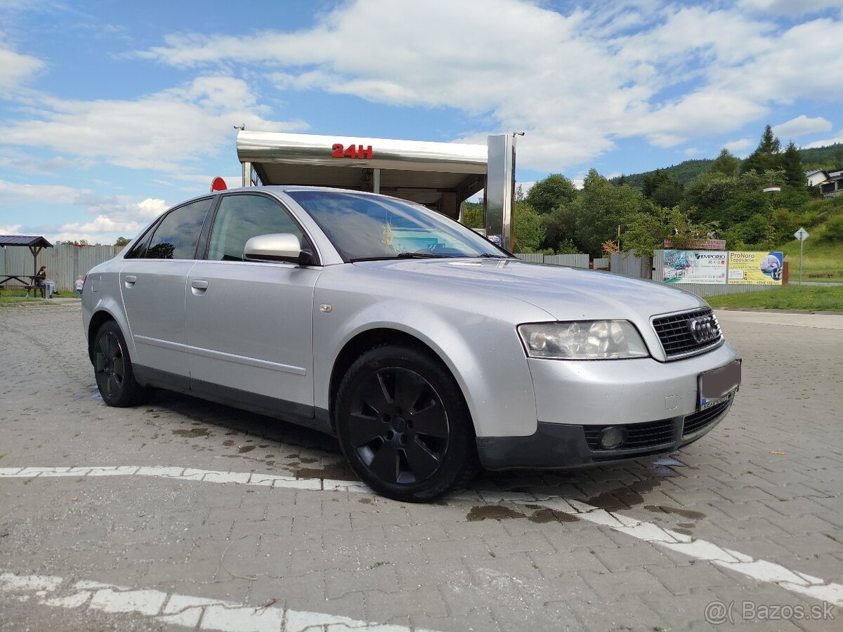 Predám Audi A4, ročník 2002 /2,5 tdi 132kW, quattro/