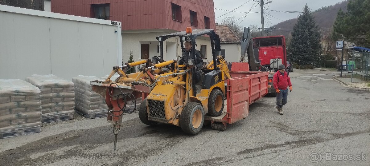Zemné, výkopové práce a doprava