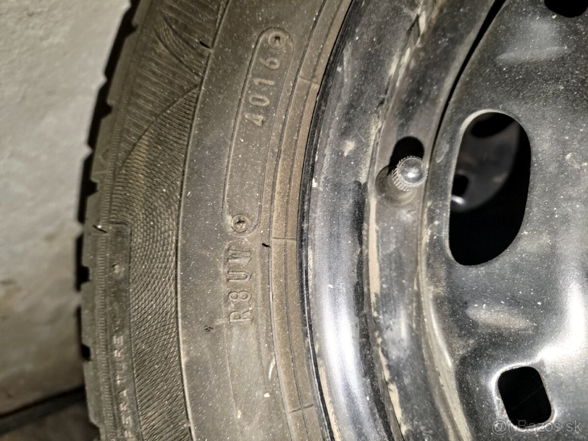 165/70 R14 81T - Kolesá oceľové s pneu
