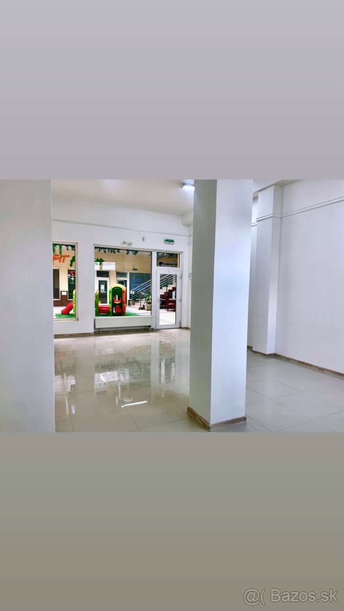 Prenájom obchodného priestoru v Topoľčanoch