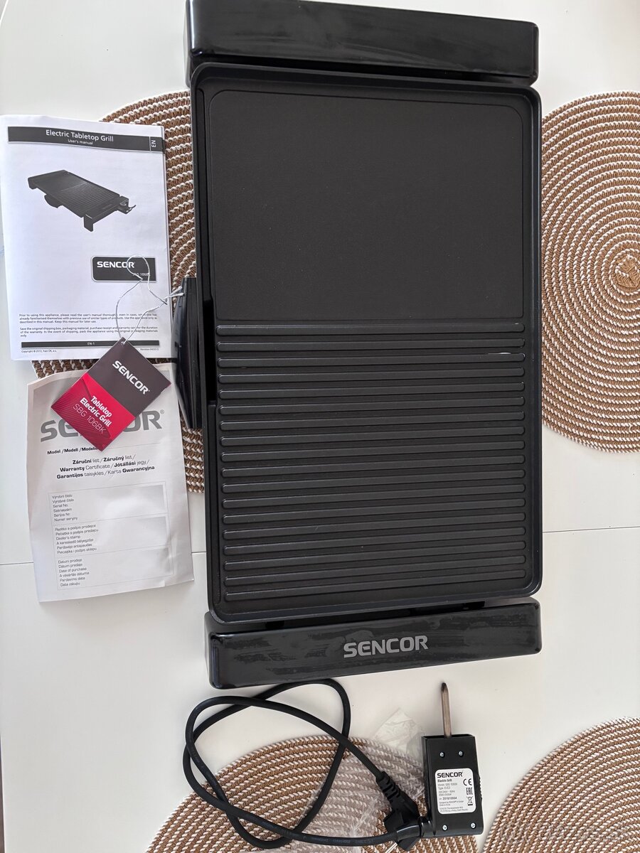 Elektricky gril sencor