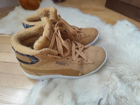 Zateplené čižmičky Puma veľkosť 36