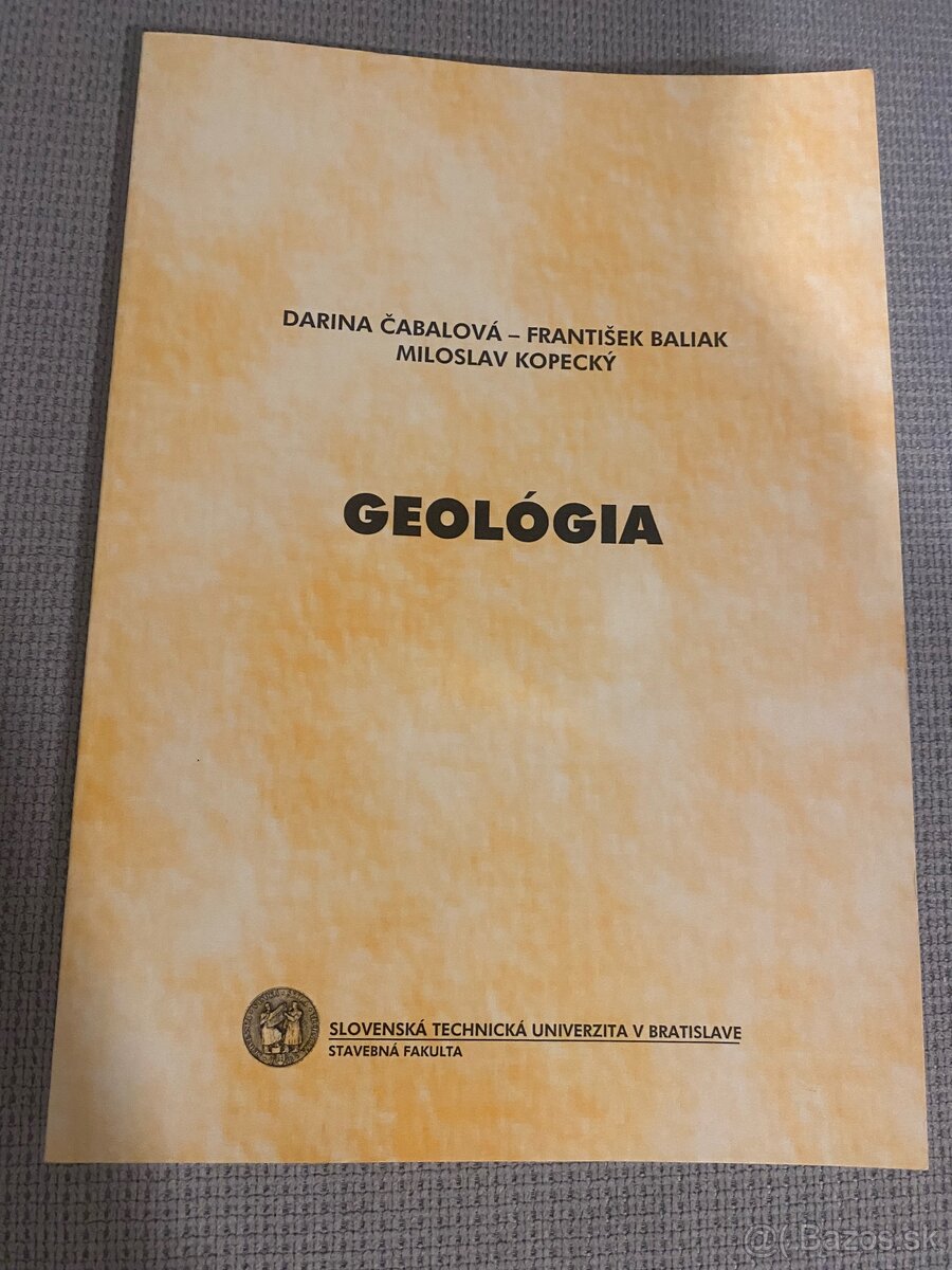 Skriptá Geológia