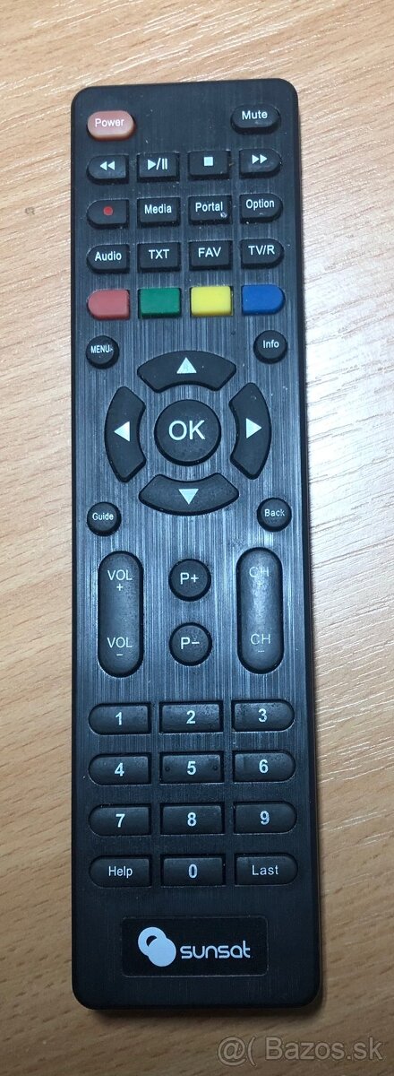 originálny diaľkový ovládač Sunsat S400HDi