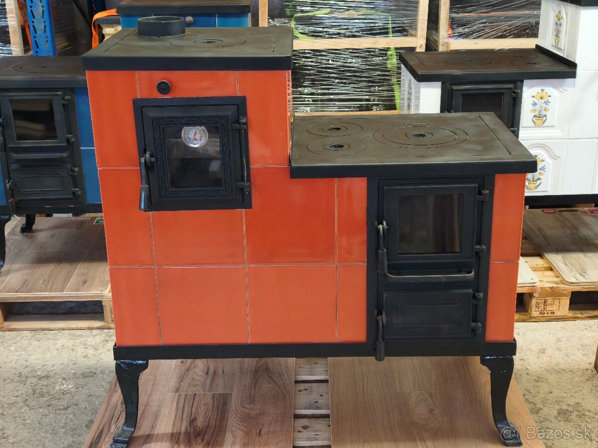 Kachľová pec, Kachlový sporák, Kachle 10kW Dlho držia teplo