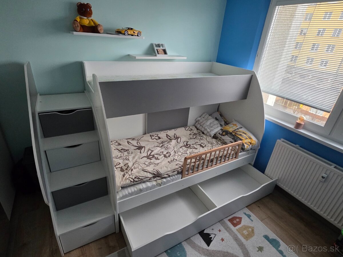 Predám multifunkčnú poschodovú posteľ