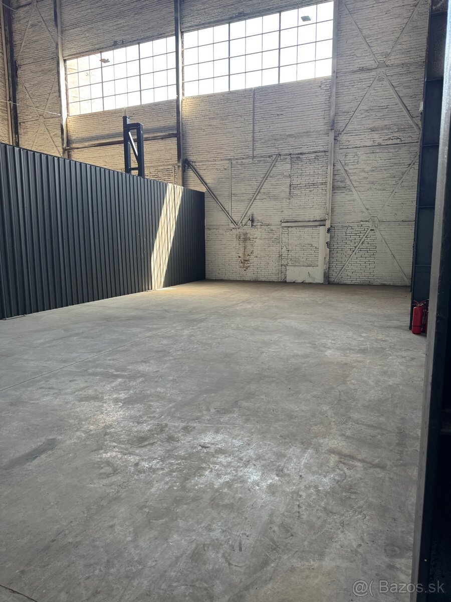 Prenájmem sklad 100m2