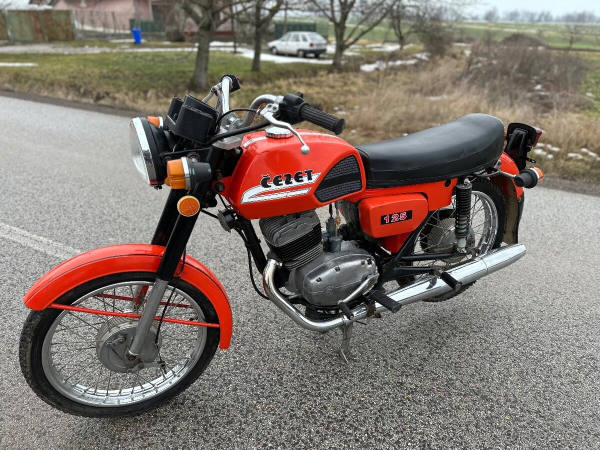 Cz 125 Top Stav