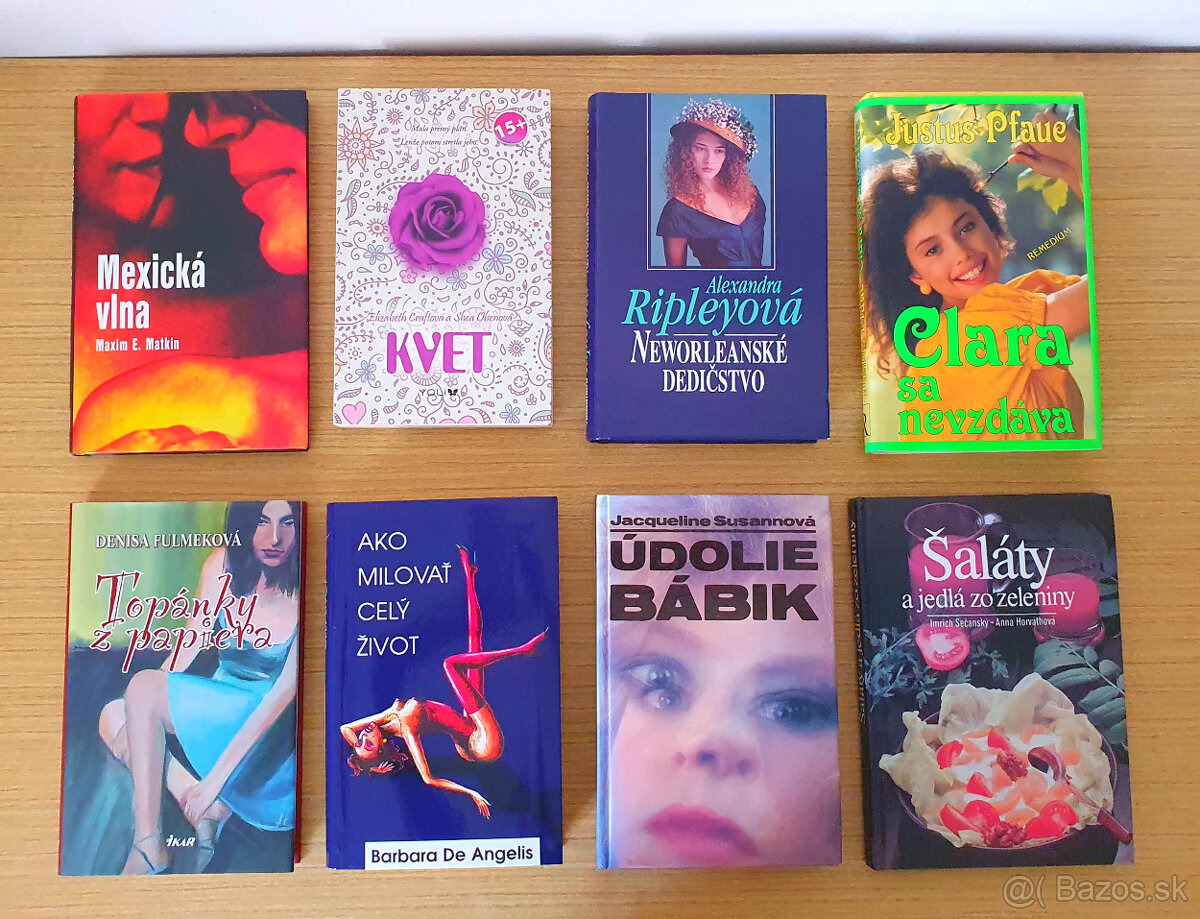 Knihy pre ženy za 1 EUR.