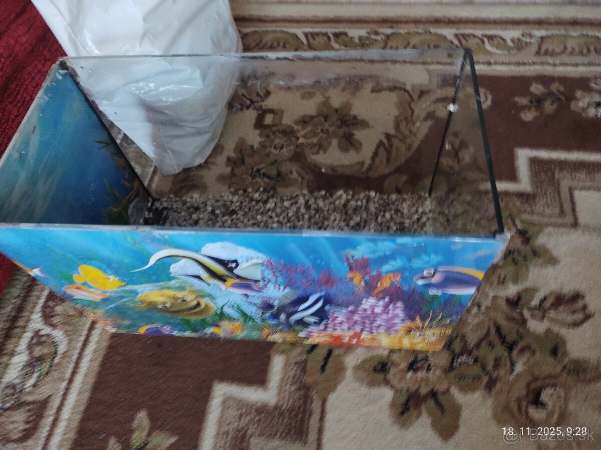 Predam pouzivane akvarium