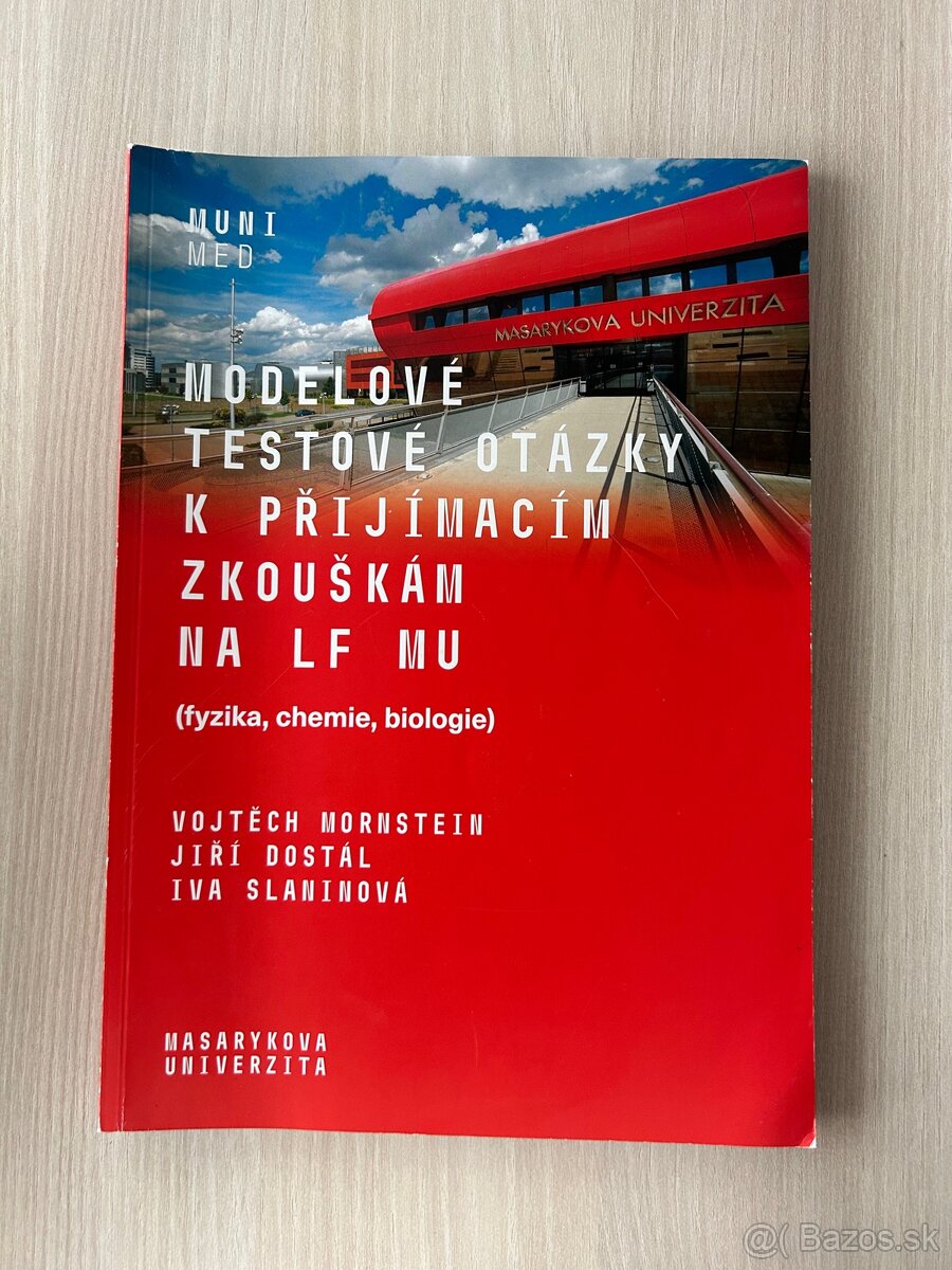 modelové otázky na lekársku fakultu Masarykovej univerzity