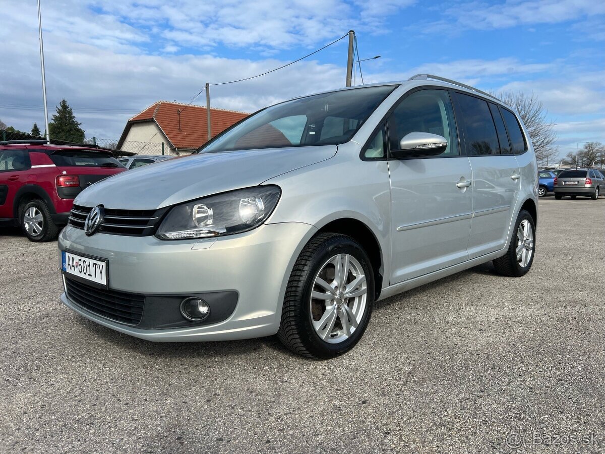 VW Touran 1.6TDI diesel, 77kW, MT/6, rok:11.2010.