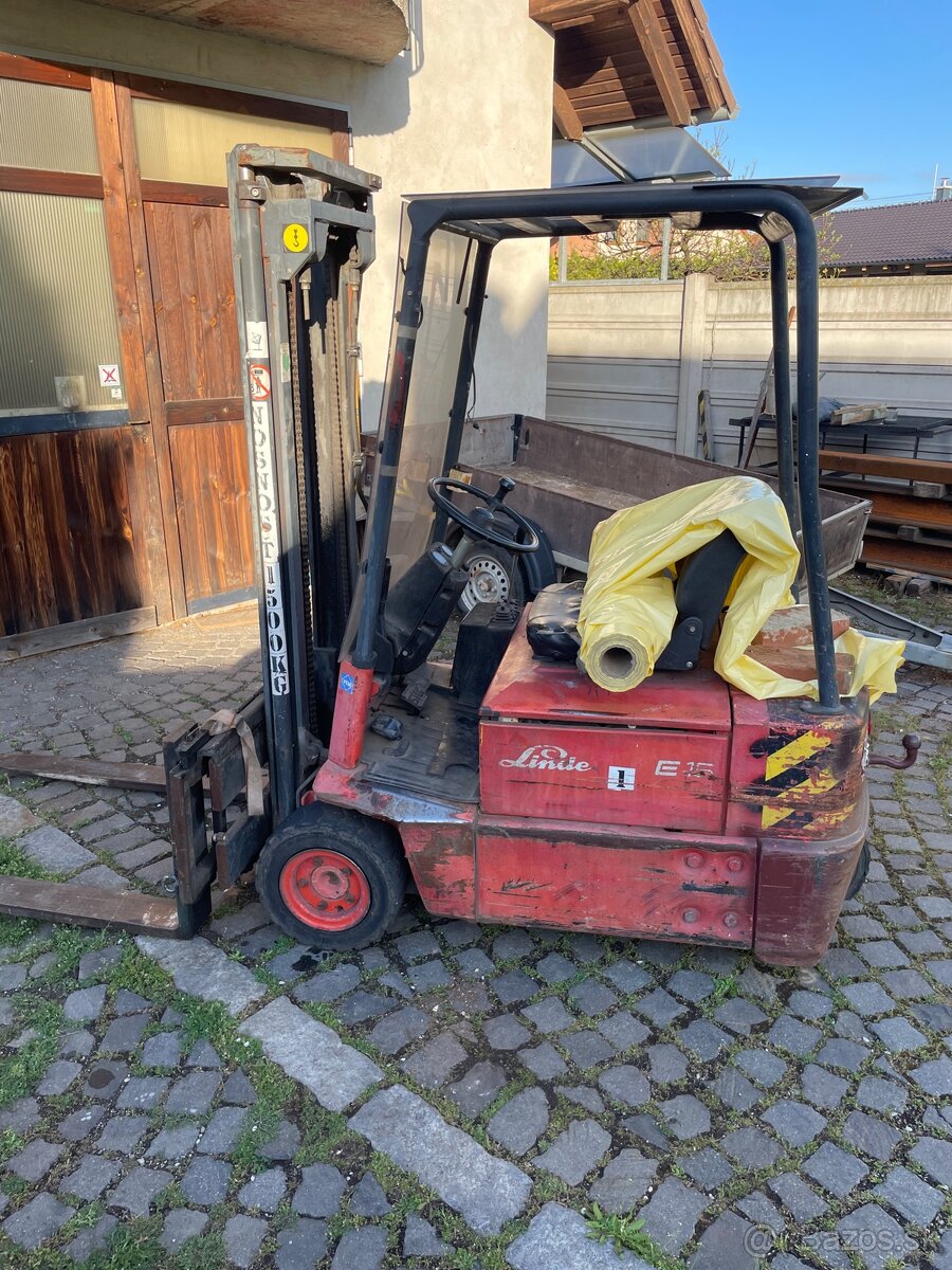 Vysokozdvižný vozík Linde E15