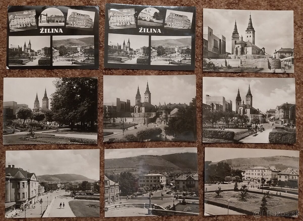 Pohľadnice - ŽILINA - VF čiernobiele