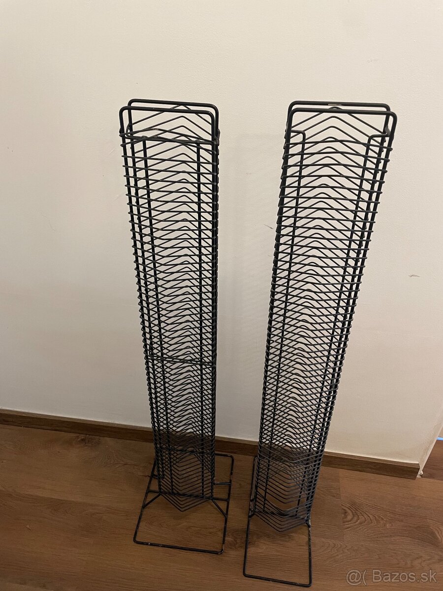 Dva stojany na CDčka/ DVDčka