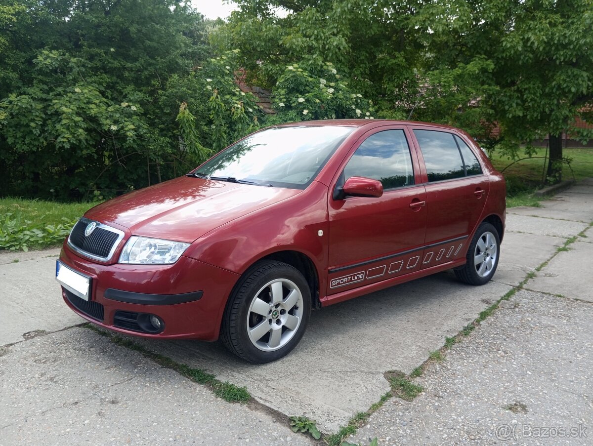 ŠKODA FABIA 1.2HTP 47KW SPORT LINE RV2007