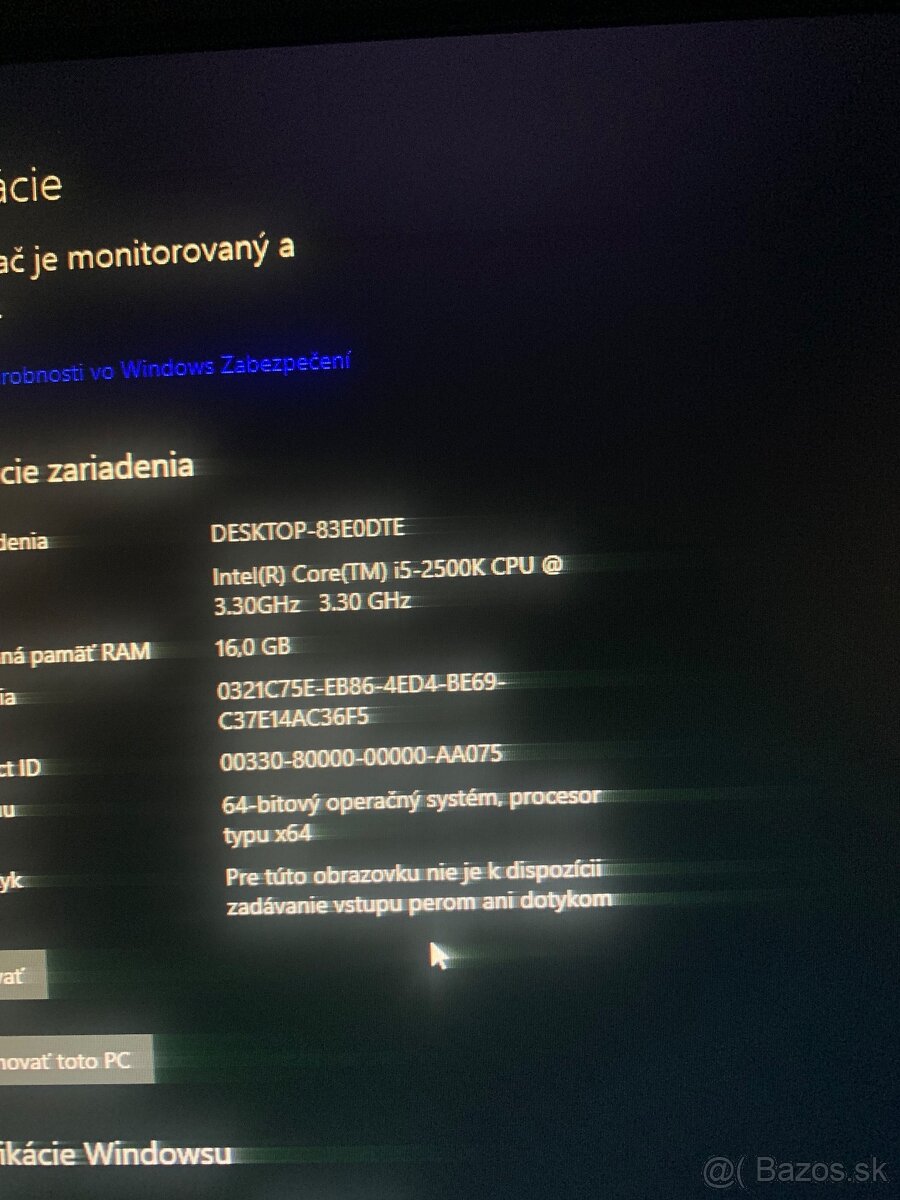 Predám herný pc
