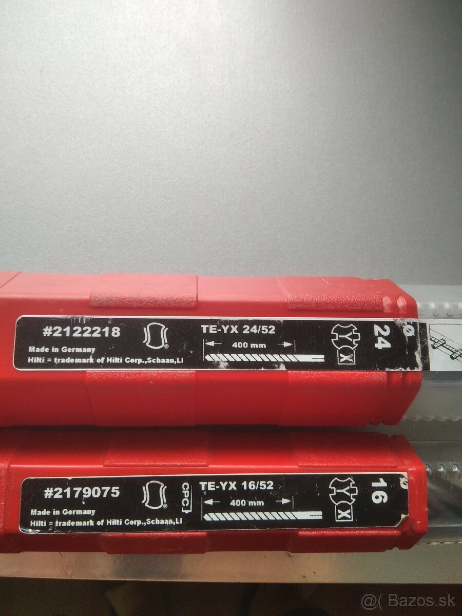 Predám vrtáky Hilti
