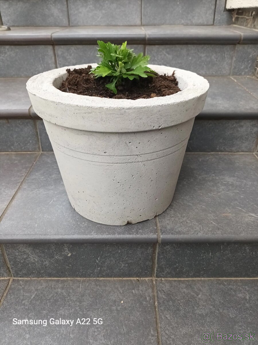 Betonovy kvetinac