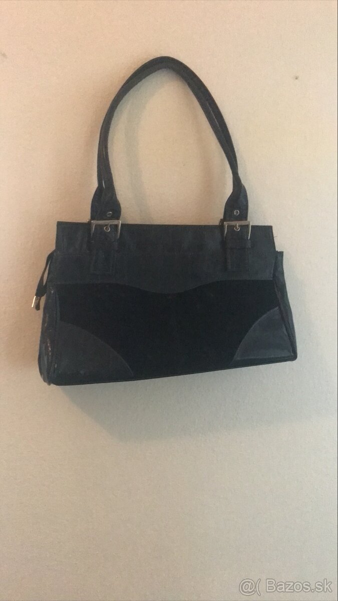 Modra kabelka shopper