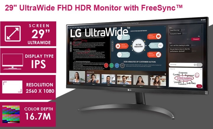 ✅LG širokouhlý monitor✅ 29" | IPS | FHD