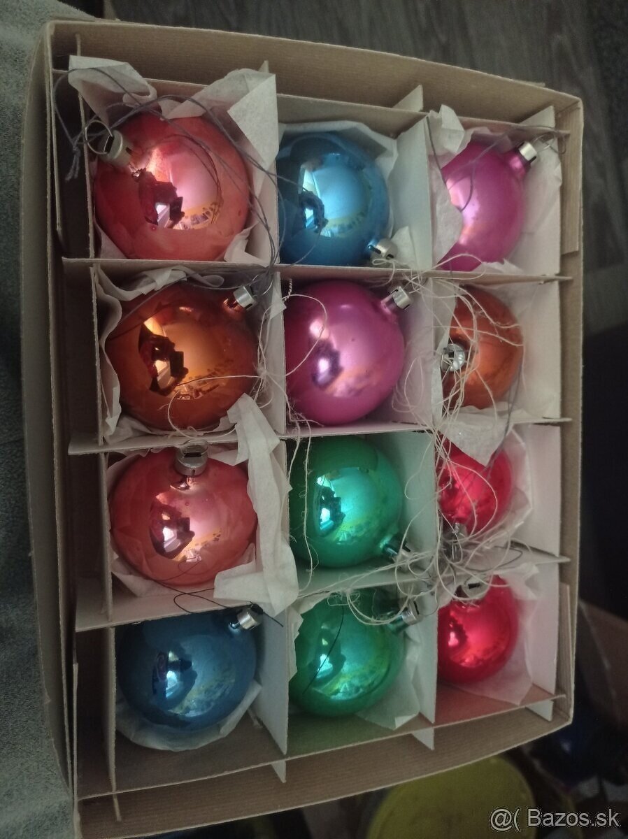 Predám vianočné gule