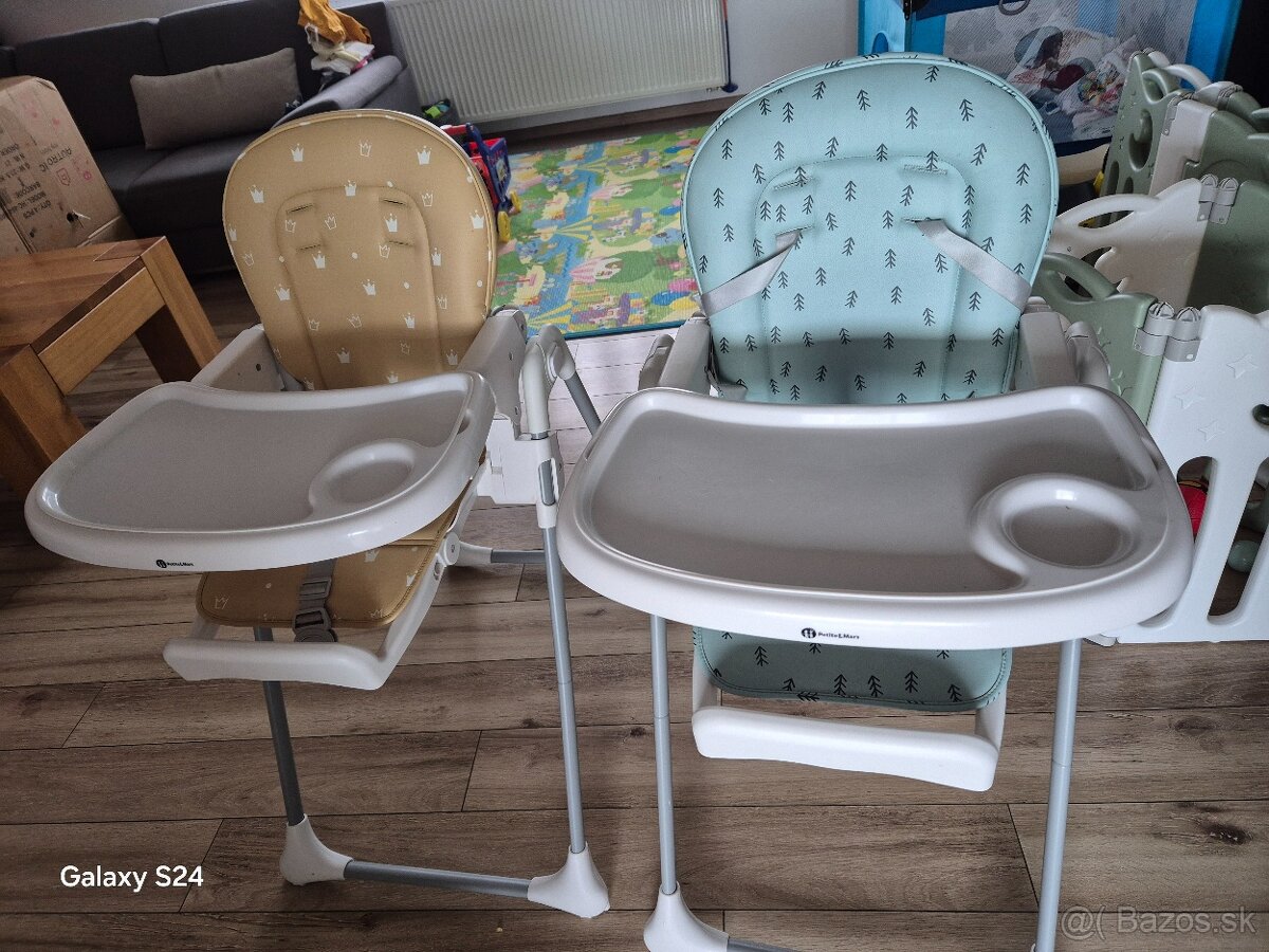 Stolička jedálenská detska PETITE&MARS  Gusto