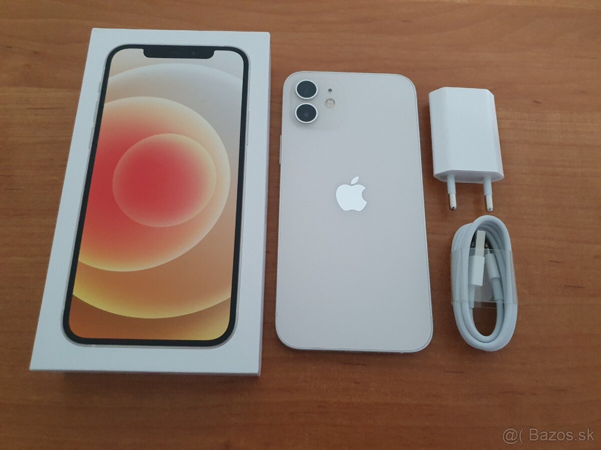 Apple iPhone 12 128GB 100% Zdravie batérie
