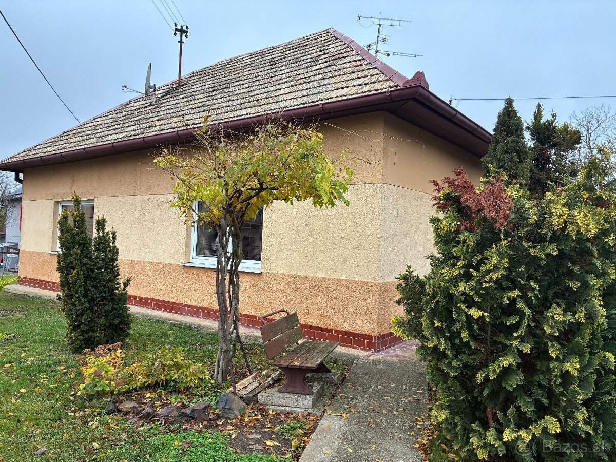 Rodinný dom 4.izbový + viničný domček s pozemkom