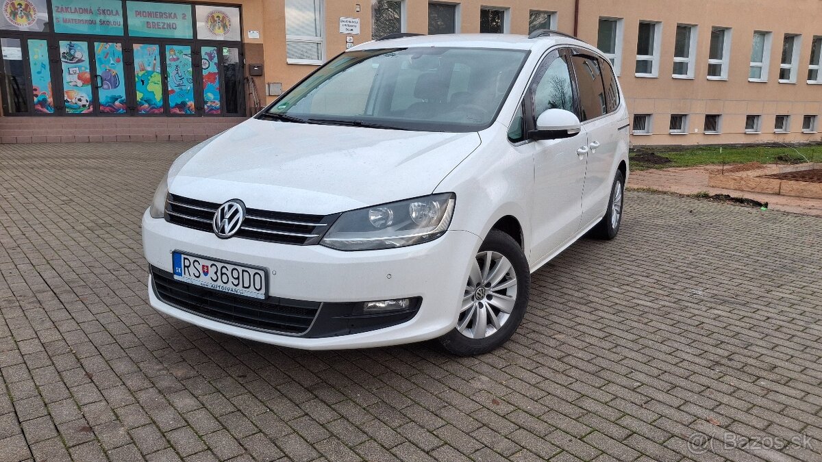 Volkswagen Sharan 2.0TDI, 103kW, r.v.2010