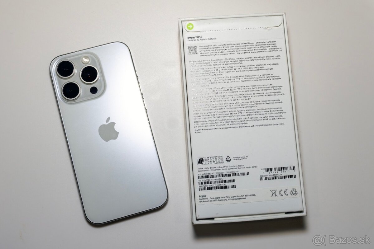 iPhone 15 Pro 128 GB – White