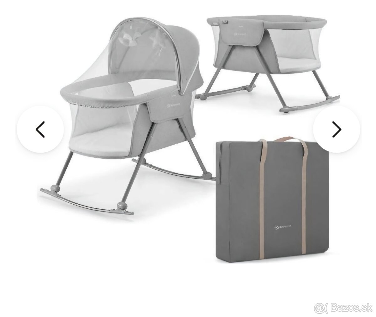 Cestovna postielka kinderkraft 3v 1