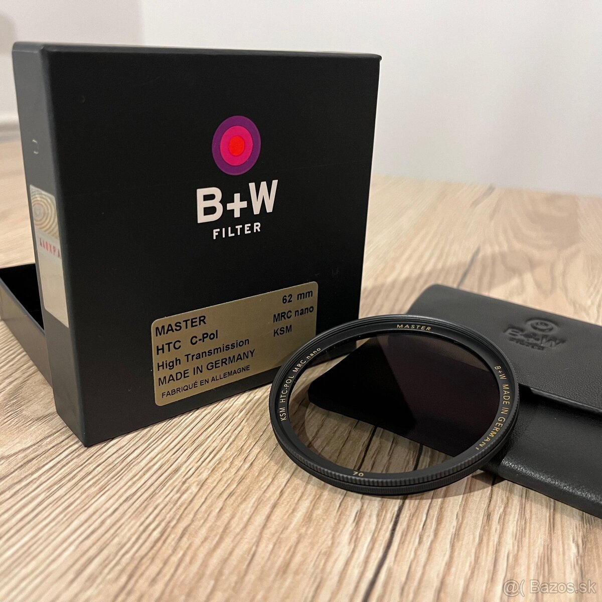 B+W polarizačný filter circular KSM HTC MASTER | Ø 62mm